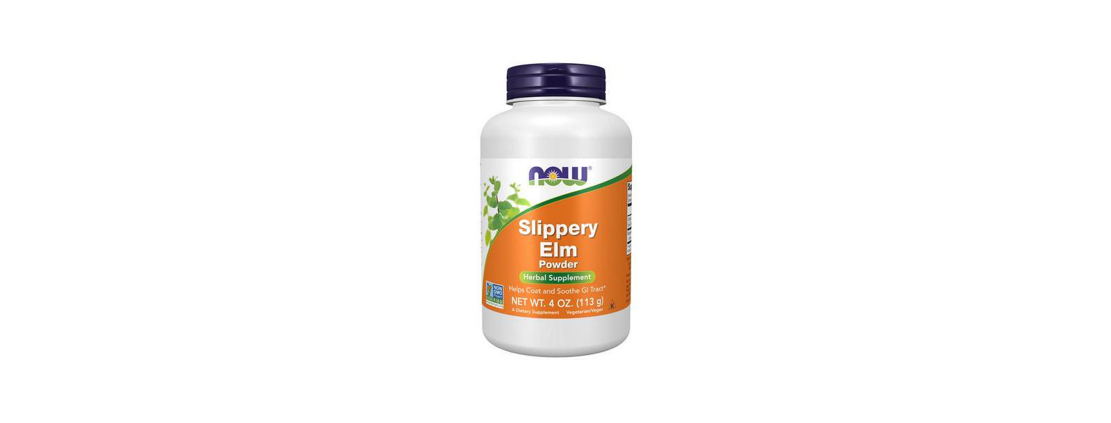 Порошок NOW Foods Slippery Elm, 4 Oz