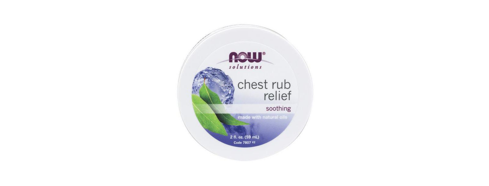 Средство для растирания груди NOW Foods Chest Rub Relief, 2 fl oz
