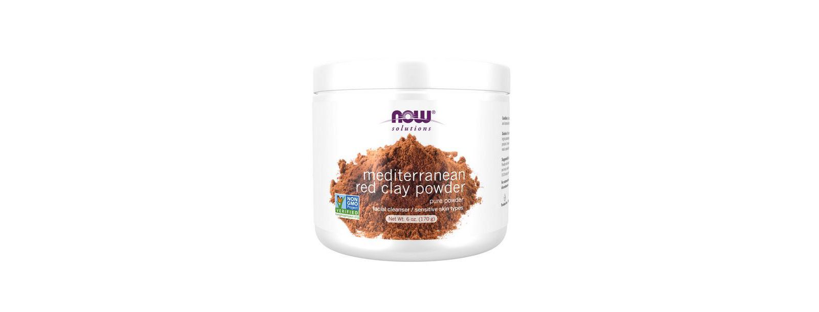 NOW Foods красная глина Moroccan, 6 OZ.