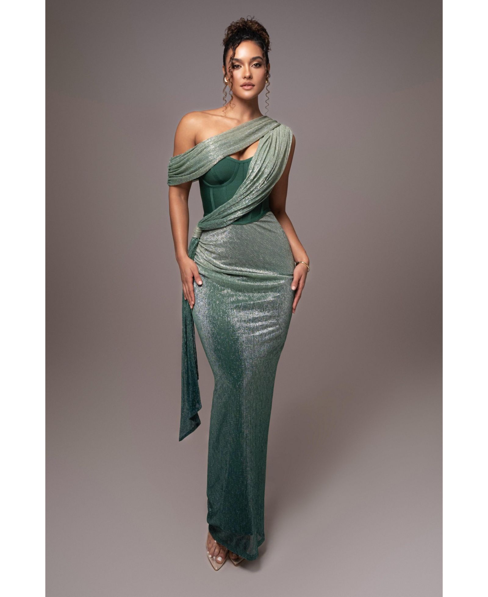 Женское шифоновое платье макси JLUXLABEL Celestina
