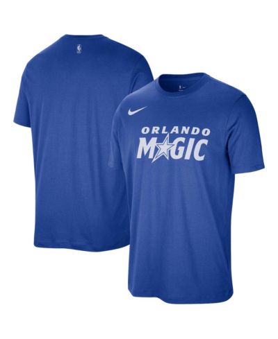 Nike Men's and Women's Blue Orlando Magic Team Wordmark Essential T-Shirt