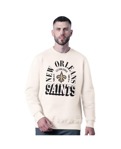 Мужской свитшот MSX by Michael Strahan White New Orleans Saints белый