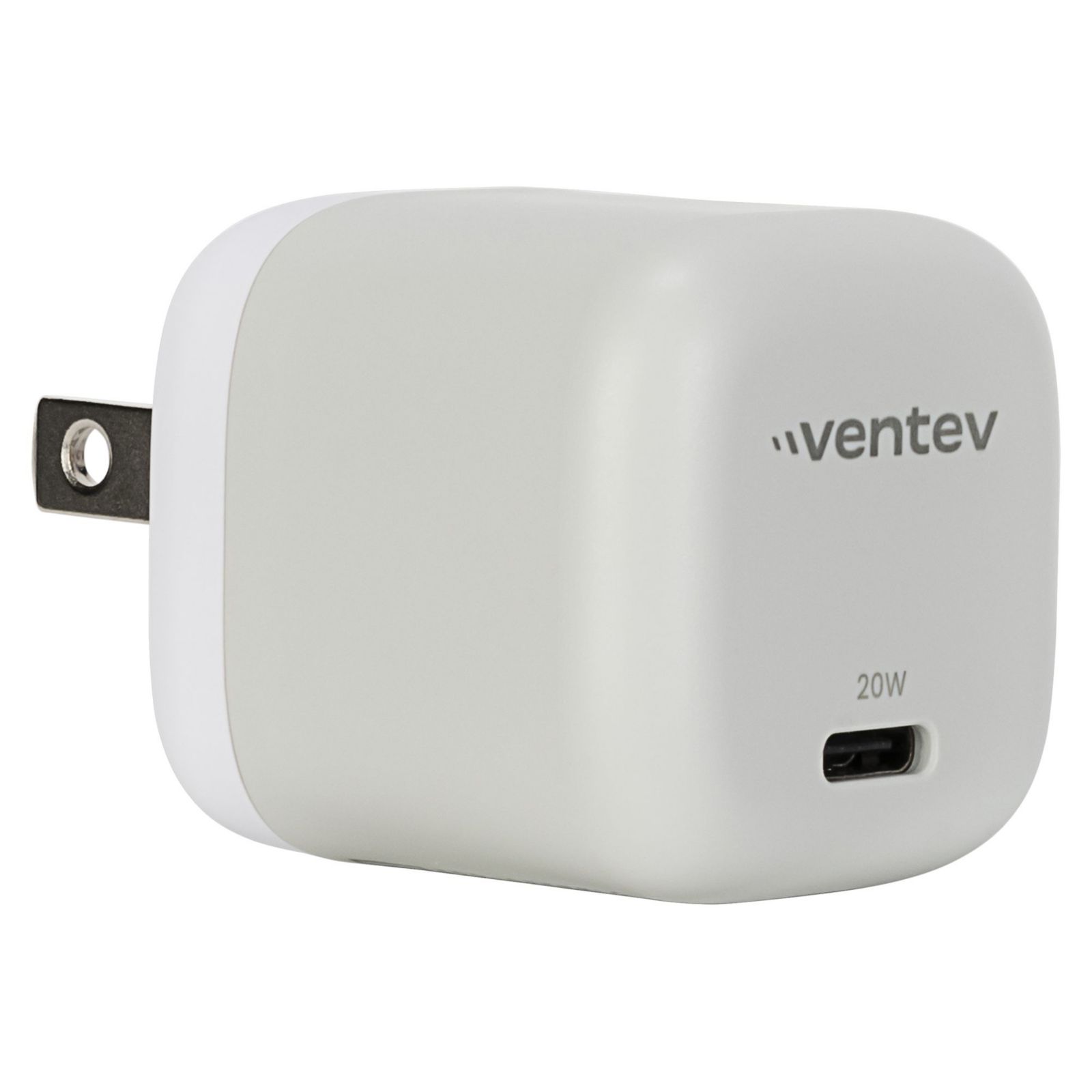 Универсальный настенный зарядник Ventev 20W USB C и кабель USB C to USB C