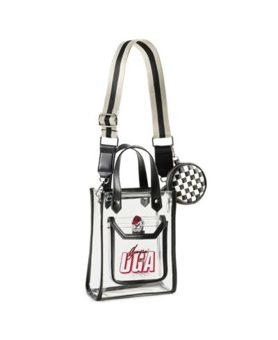 Прозрачная сумка через плечо WEAR by Erin Andrews Georgia Bulldogs с кошельком для монет