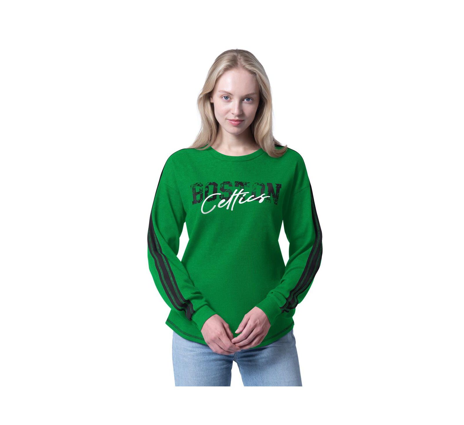 G-III 4Her by Carl Banks Женская футболка с длинным рукавом Boston Celtics