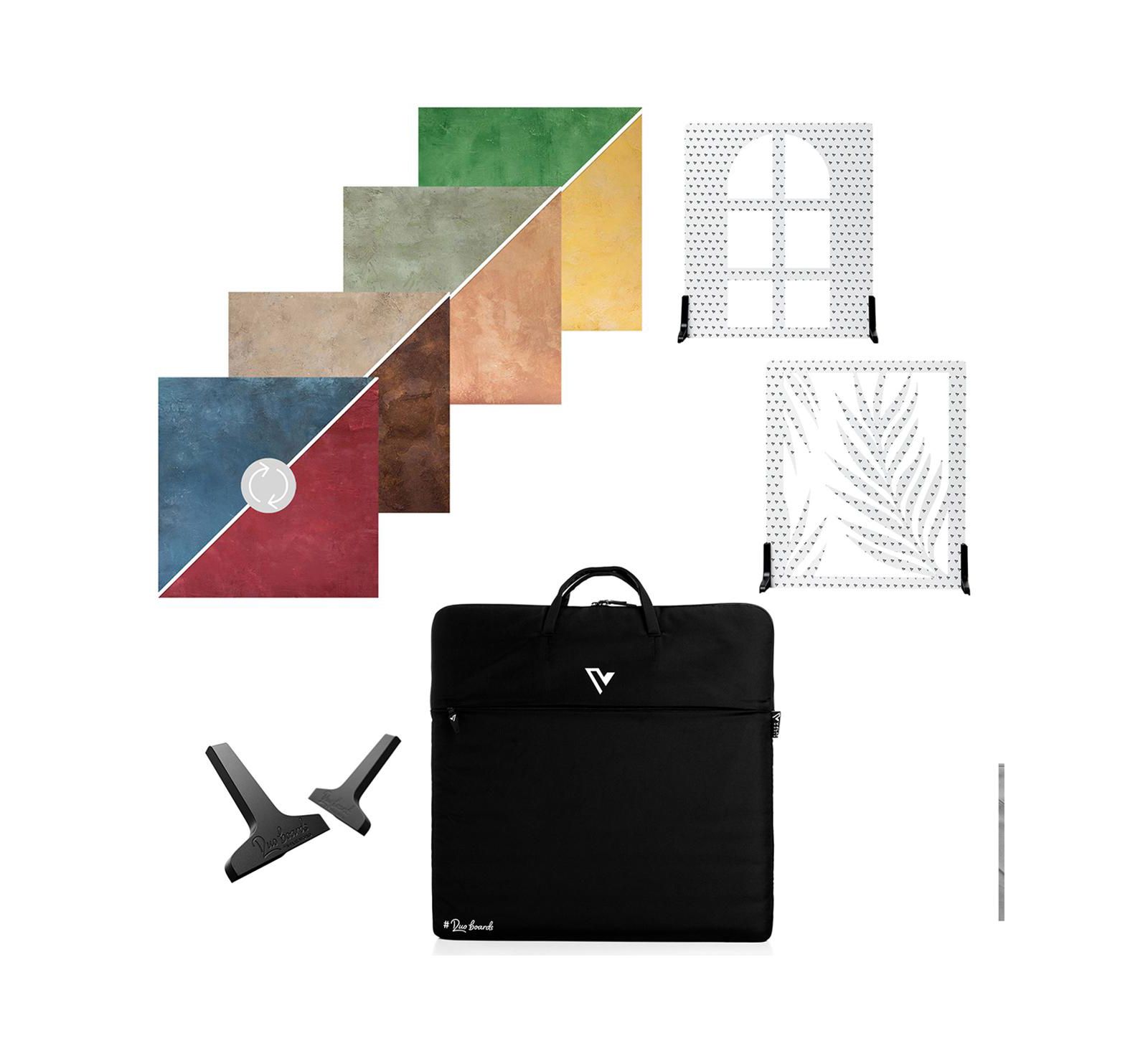 Комплект V-FLAT WORLD Textured Kit с 4x 24x24" Double Sided Duo Board Backdrop и 2x Shadow Board