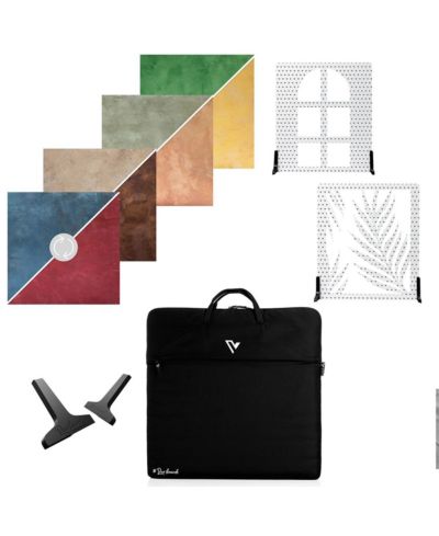 Комплект V-FLAT WORLD Textured Kit с 4x 24x24" Double Sided Duo Board Backdrop и 2x Shadow Board