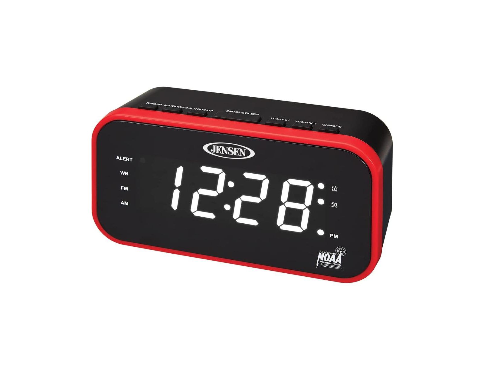 JENSEN JEP-150 Clock Radio Emergency Prepardness Am/Fm