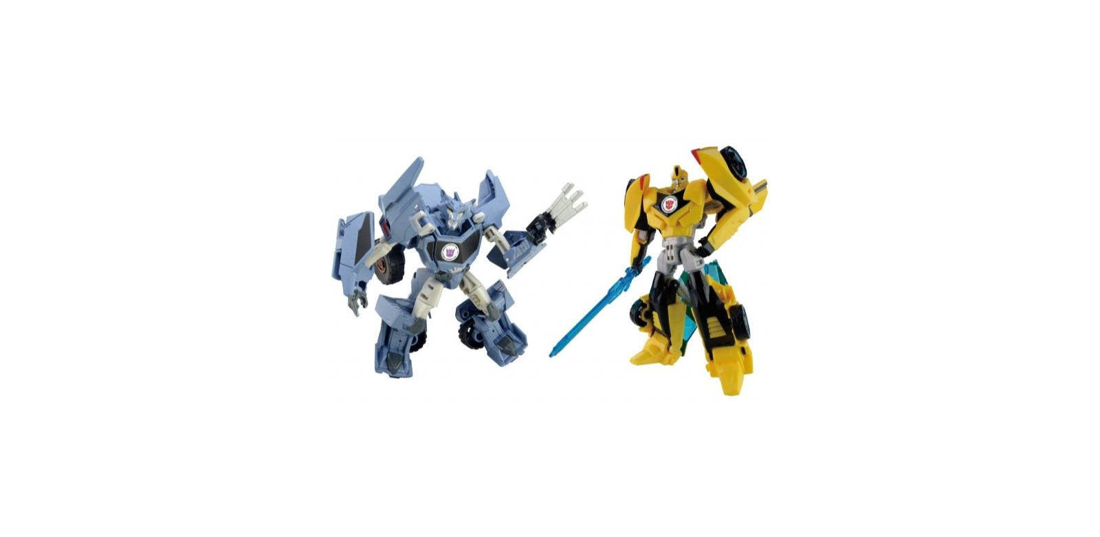Набор из двух фигурок Transformers TAVVS01 Bumblebee Vs. Steeljaw, японское эксклюзивное издание, от 15 лет
