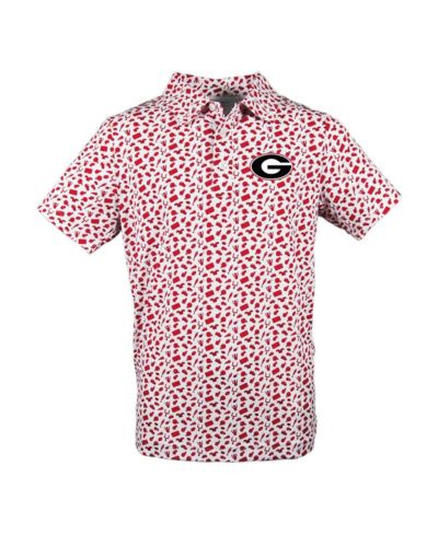 Garb Детское поло с принтом Georgia Bulldogs, красное