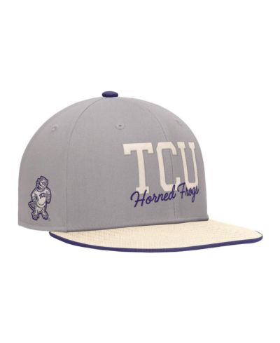 Nike Men's Gray TCU Horned Frogs Vintage Script Pro Dri-FIT Snapback Hat
