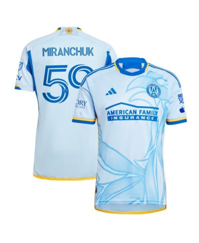 Мужская джерси Adidas Aleksei Miranchuk Atlanta United FC 2024 The Resurgens Light Blue