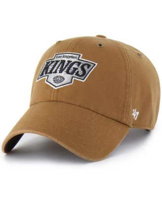 Carhartt x '47 Brand Мужская коричневая регулируемая кепка Los Angeles Kings Clean Up