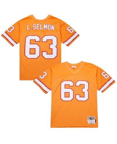 Мужская джерси Mitchell & Ness Lee Roy Selmon Orange Tampa Bay Buccaneers 1976 Legacy Replica