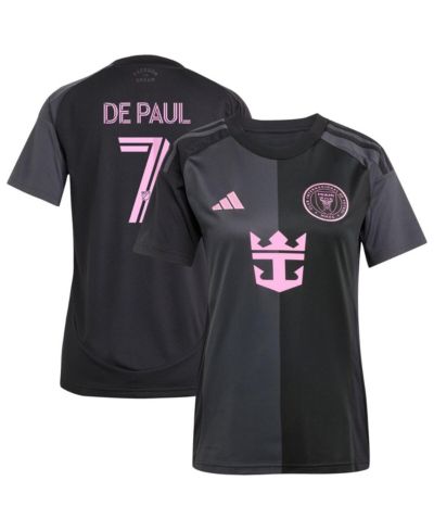 adidas Женская джерси Adidas Rodrigo De Paul Inter Miami CF 2025 The Fortitude Replica