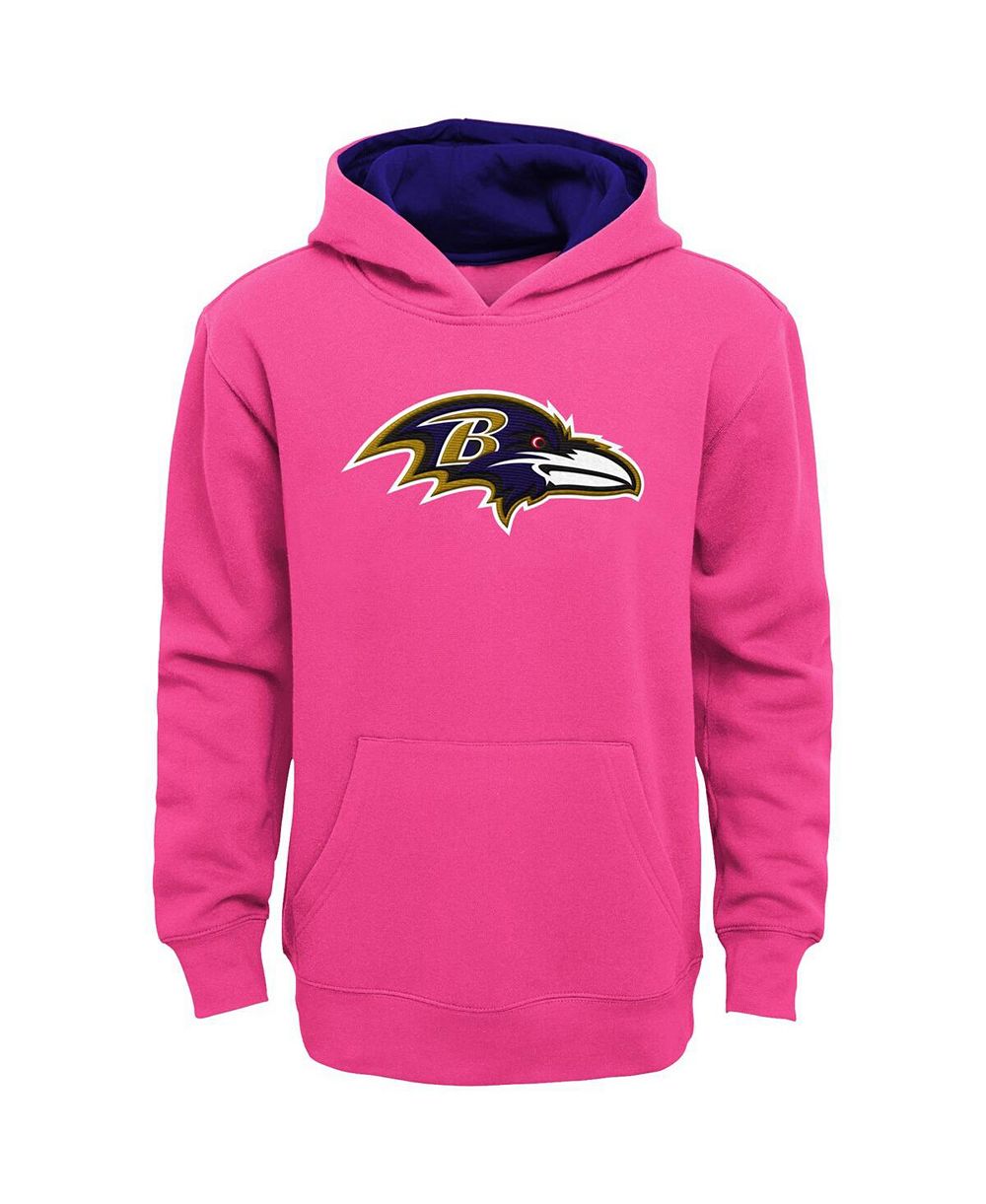 Худи Baltimore Ravens розовое для мальчиков и девочек