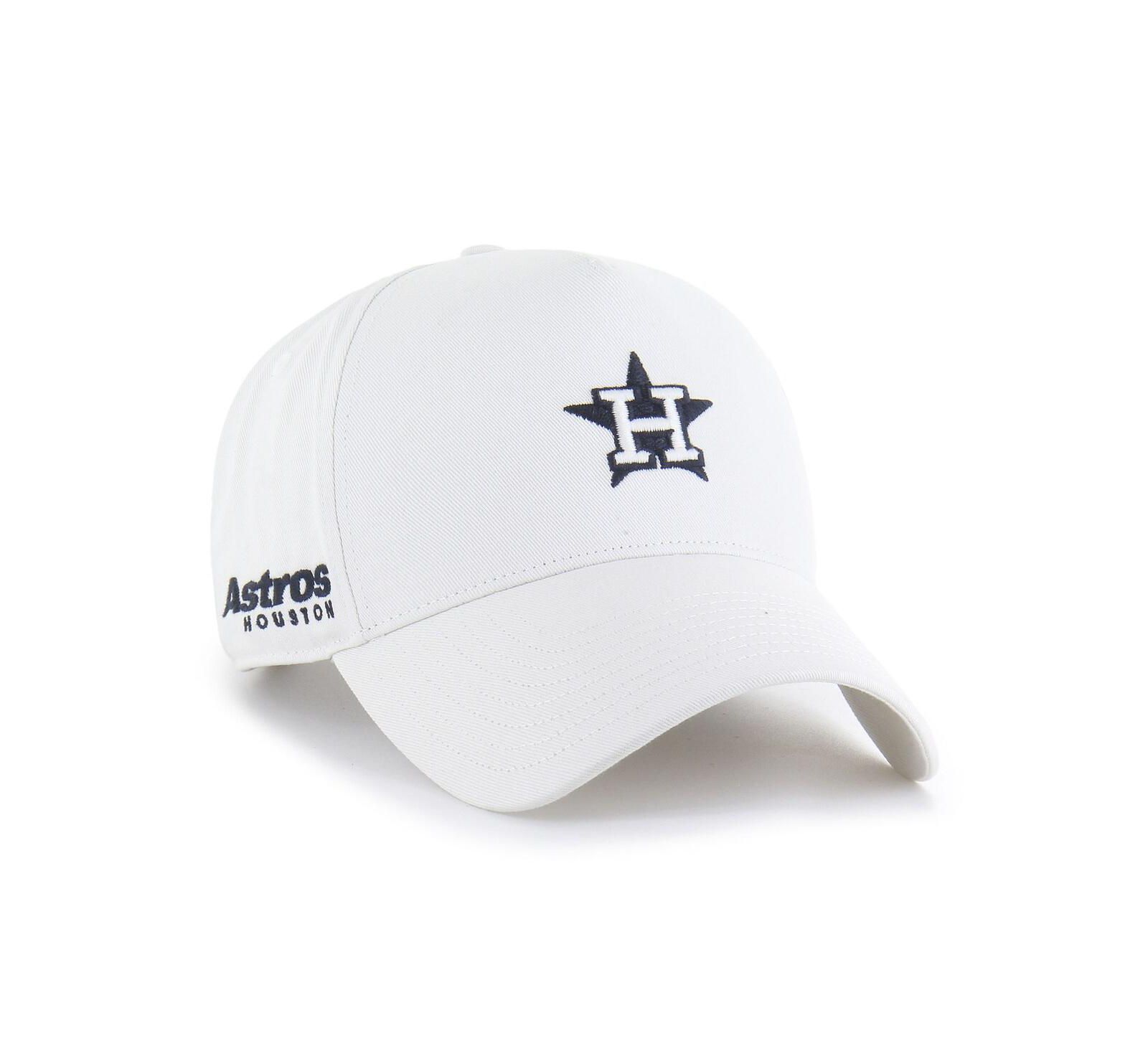 '47 Brand Мужская белая кепка Houston Astros Foundational Pinch Offside Adjustable Hat