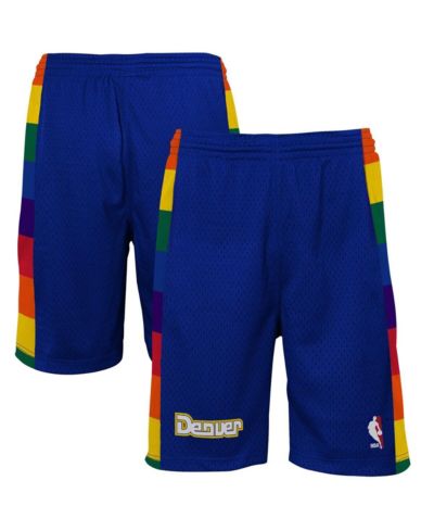 Шорты Mitchell & Ness Denver Nuggets Swingman для мальчиков и девочек синего цвета