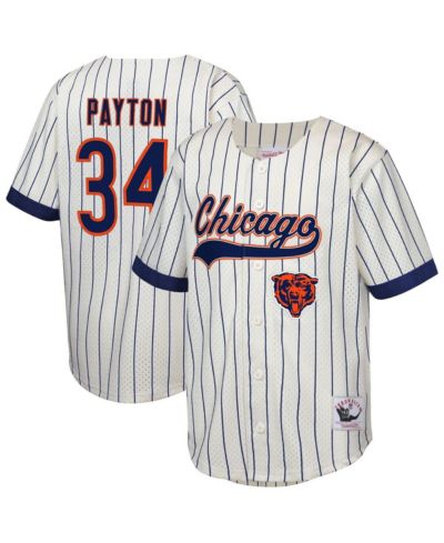 Mitchell & Ness Детская джерси baseball Walter Payton Chicago Bears Retired Player Cream