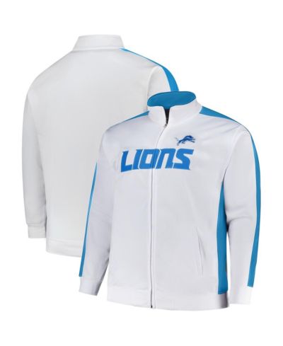 Мужская ветровка Fanatics Detroit Lions Big & Tall Tricot Full-Zip