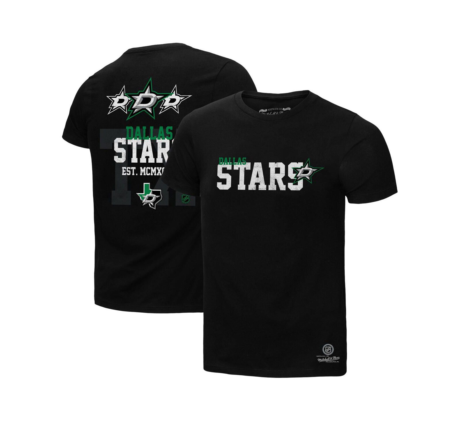 Mitchell & Ness Men's Black Dallas Stars Home T-Shirt