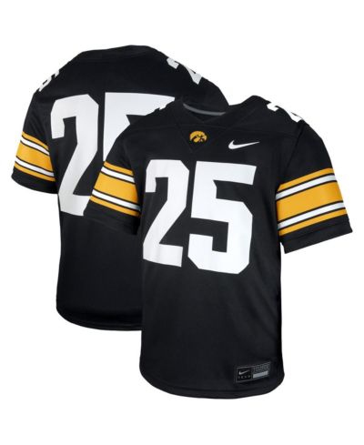 Детская джерси Nike Iowa Hawkeyes Untouchable Replica Game 25 Black