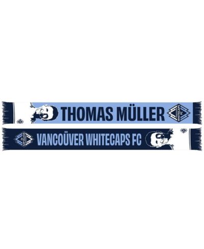 Ruffneck Scarves Thomas Müller Light Blue Vancouver Whitecaps FC Scarf