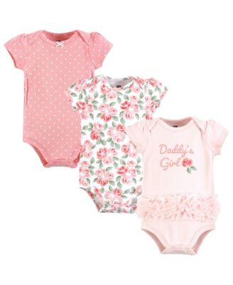 Coral floral daddys girl