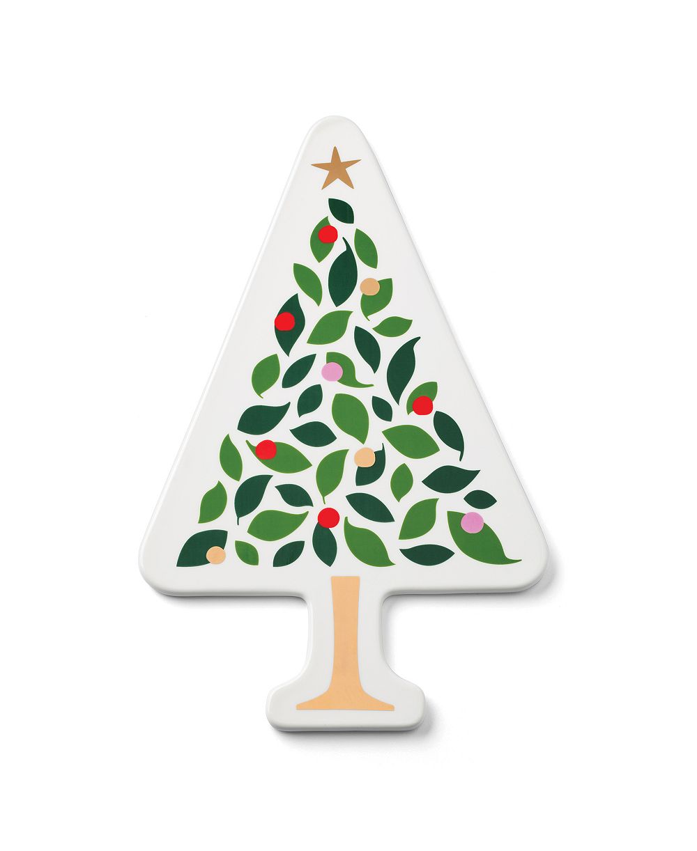 Kate Spade Evergreen Tree Cheese Slab