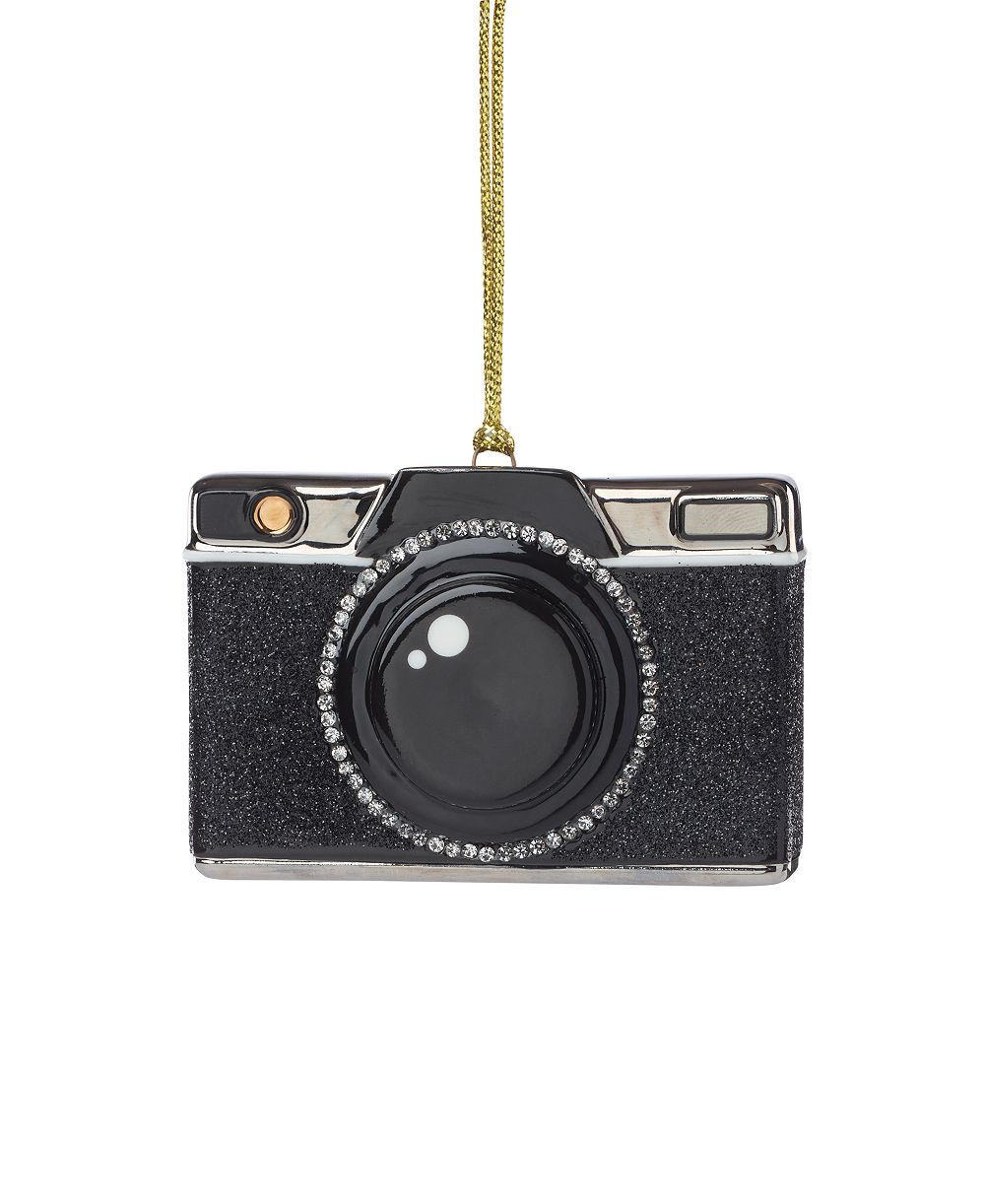 Kate Spade Be Jolly Camera Ornament
