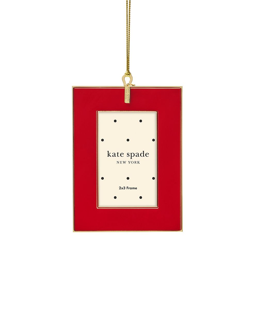 Kate Spade Be Jolly Mini Frame Ornament