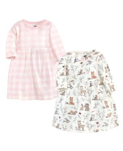 Комплект платьев Hudson Baby Baby Girls Hudson Twin Long-Sleeve