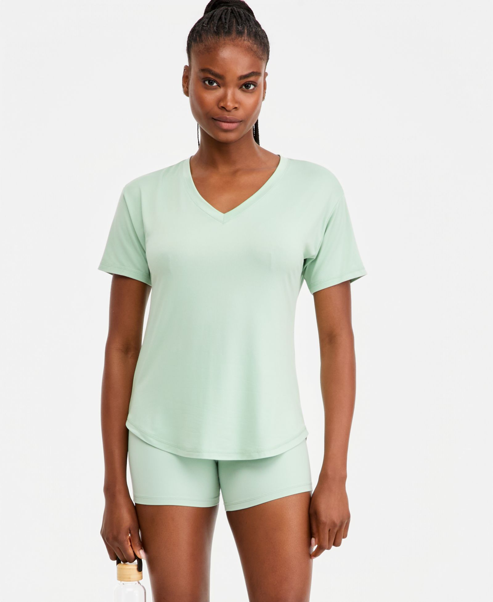 Женская футболка ID Ideology V-Neck Short-Sleeve Performance
