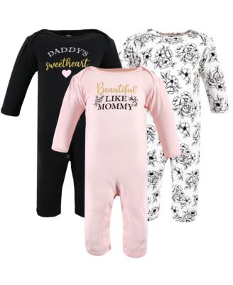 Детский мягкий хлопковый комбинезон Hudson Baby для девочек