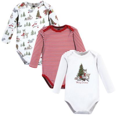 Детский комбинезон Hudson Baby Boys Hudson Unisex Everyday Long-Sleeve Cotton All-in-Ones