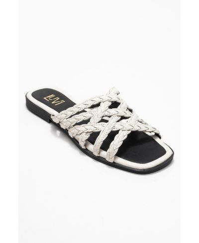 Женские кожаные сандалии-мюли Forever & Always Shoes Alisha