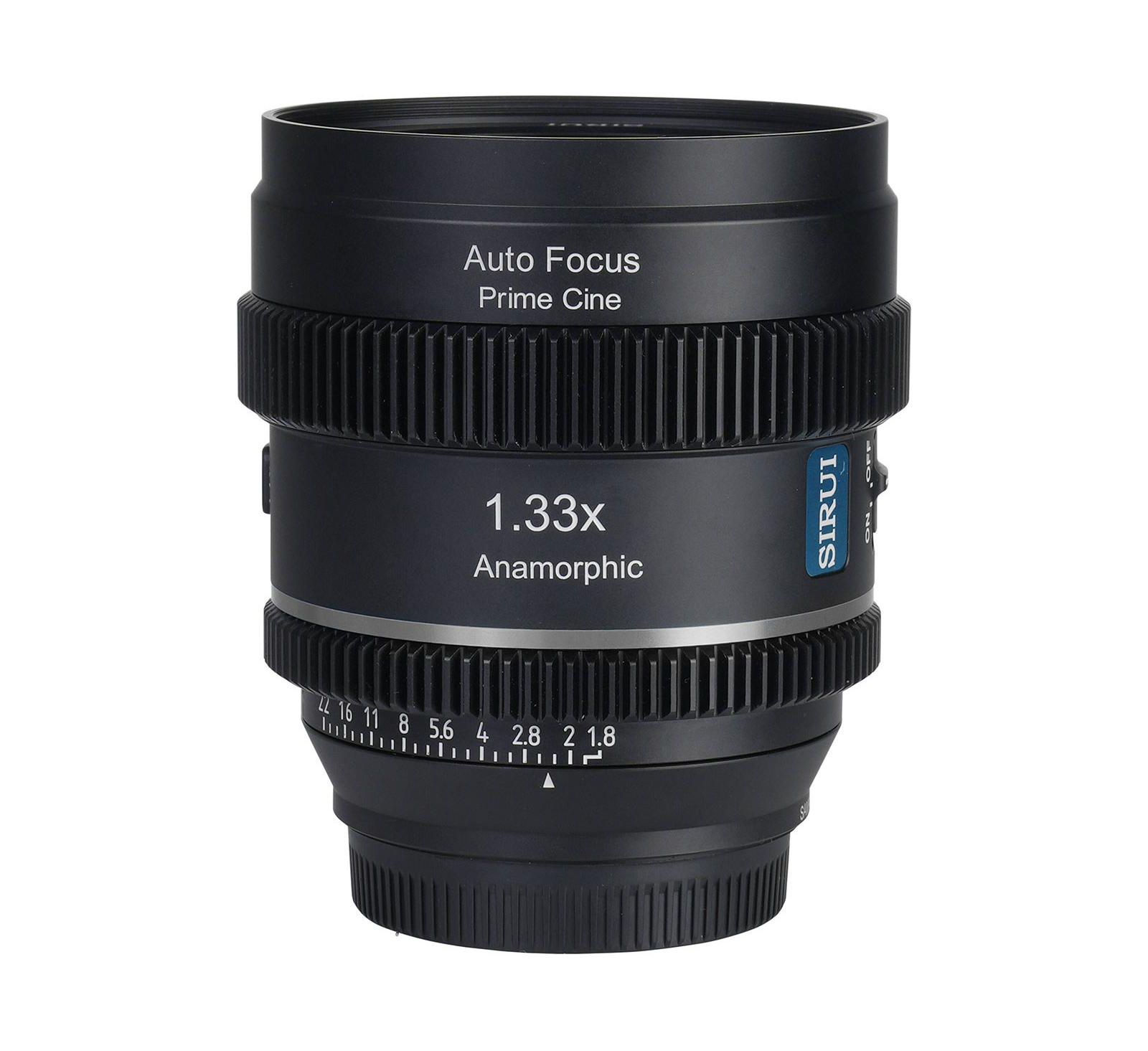 Sirui 20mm T1.8 1.33x Anamorphic Cine Lens, - Neutral Flare, Sony E