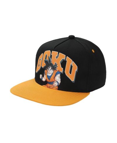 Dragon Ball Z Goku Детская кепка snapback оранжево-черная