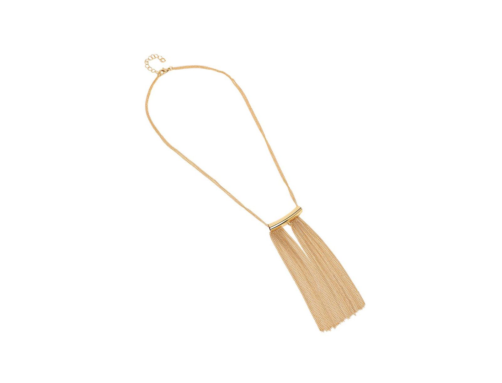 Ожерелье SOHI Women's The Hanging Chain Bar Lariat