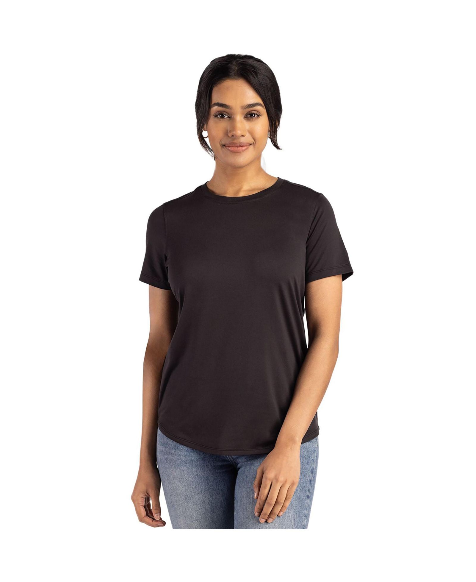Женская футболка Cutter & Buck Coastline Epic Comfort Recycled Short Sleeve Tee