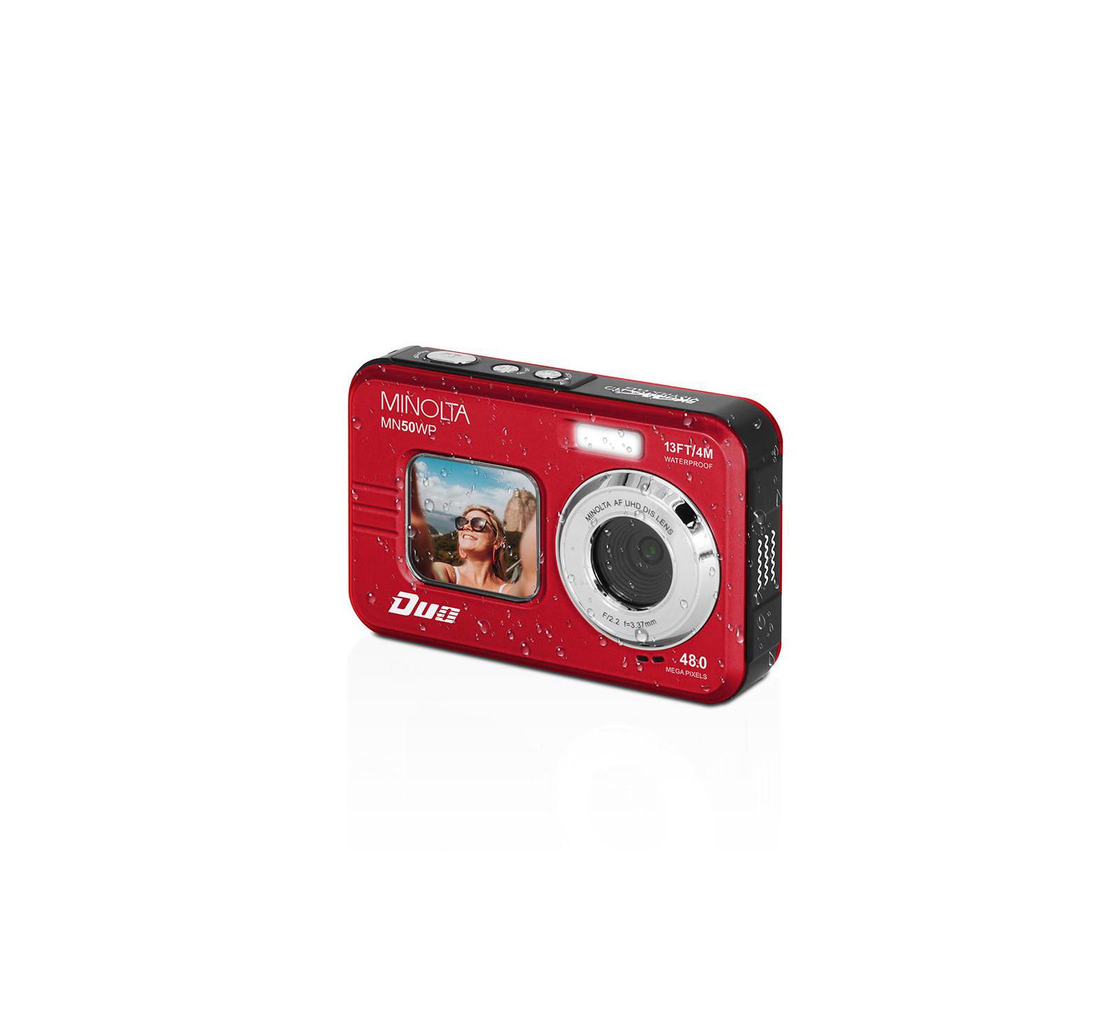 Minolta Duo MN50WP 48MP 5K Ultra HD Waterproof Digital Camera