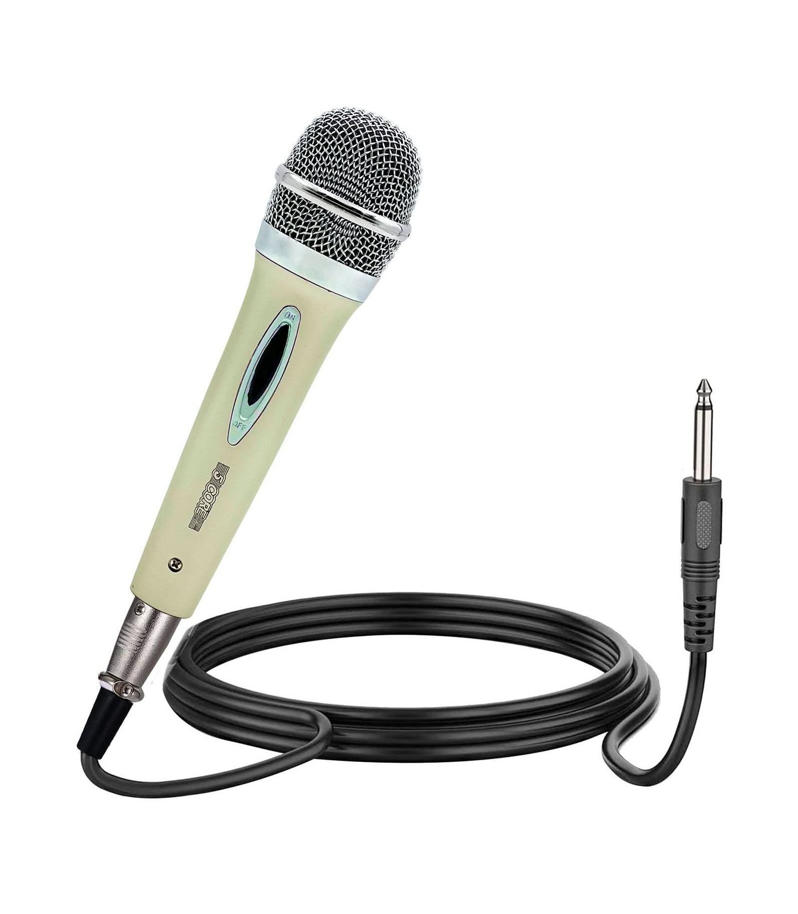 Динамический микрофон 5 Core XLR для караоке и студии PM 286 WH