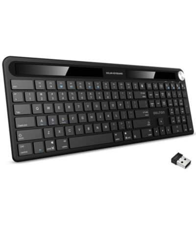 Беспроводная клавиатура Delton KB90 Solar Rechargeable