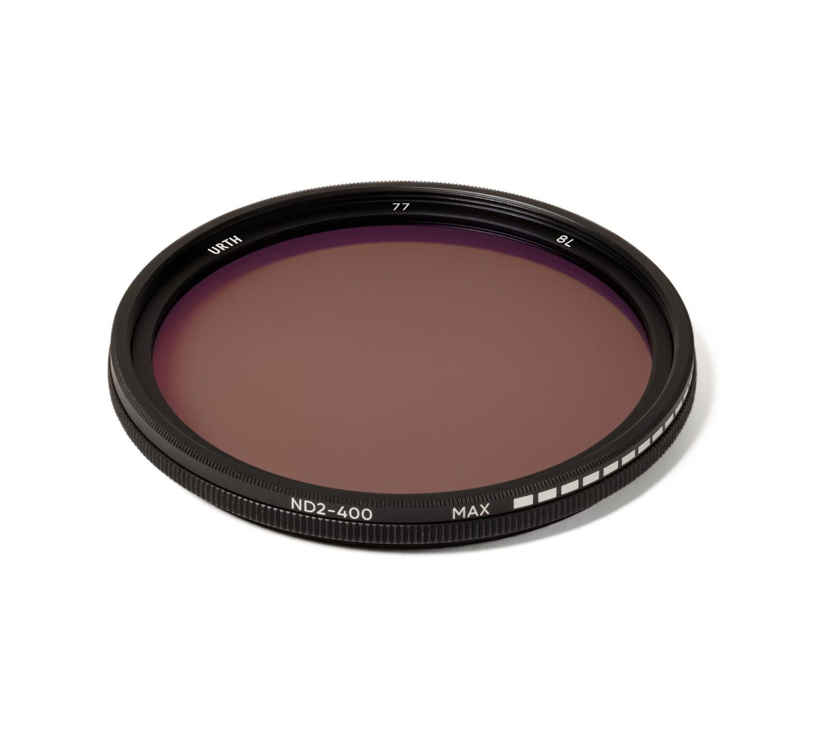 Urth 77mm Circular Variable ND2-400 1-8.6 Stop Lens Filter