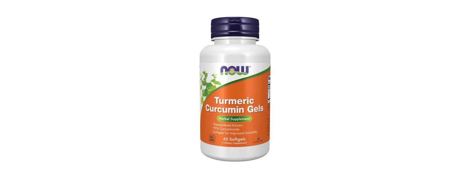 NOW Foods Curcumin, 450 mg, 60 SOFTGELS