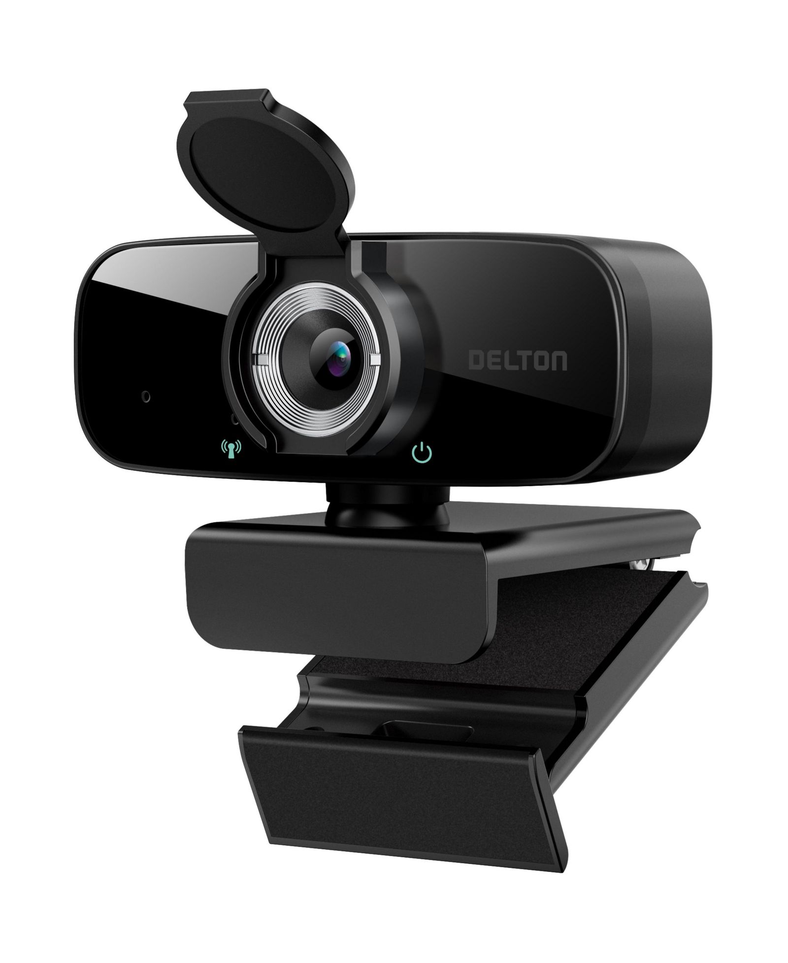 Веб-камера Delton USB с микрофоном, HD 1080p (DCAM24BK)