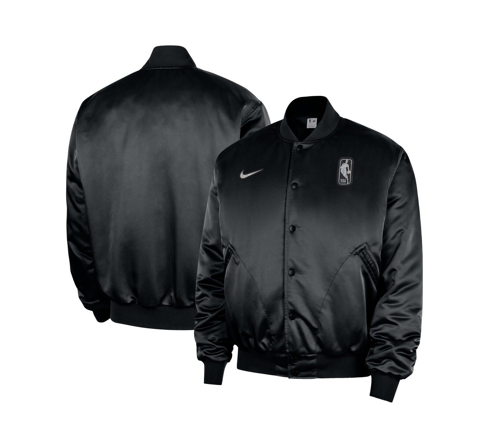 Мужская куртка Nike NBA Authentic Lenticular Woven Satin Full-Snap Therma-FIT