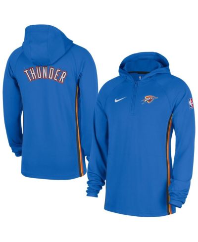 Мужское худи Nike Oklahoma City Thunder Authentic On Court Zone Quarter-Zip Dri-FIT