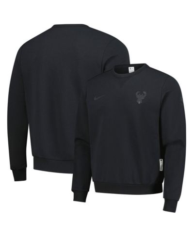 Мужское свитшот-толстовка Nike Milwaukee Bucks Authentic Standard Issue Travel Dri-FIT, черное
