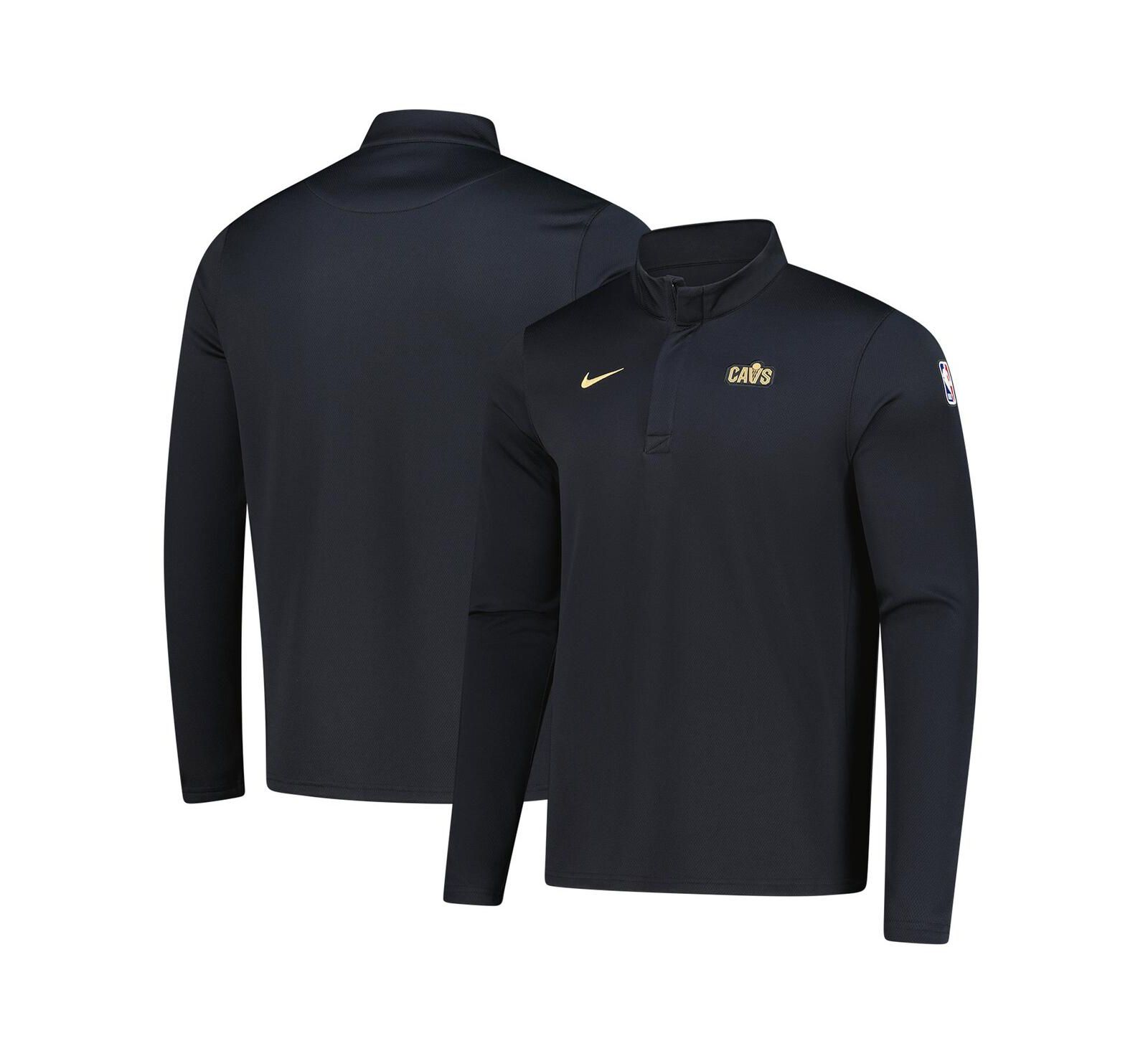 Nike Men's Black Cleveland Cavaliers 2025/26 Authentic Coaches Quarter-Zip Dri-Fit Sweatshirt